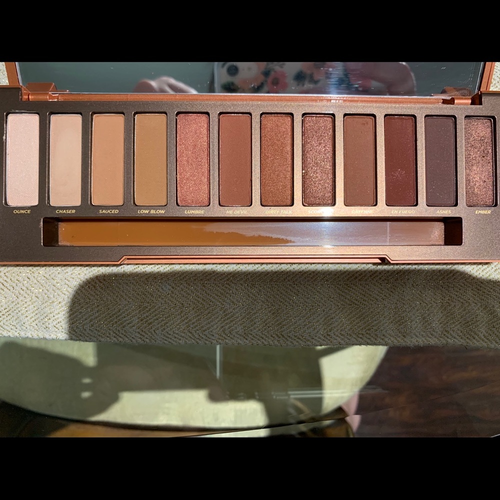 Urban Decay Naked Heat Palette Never Used